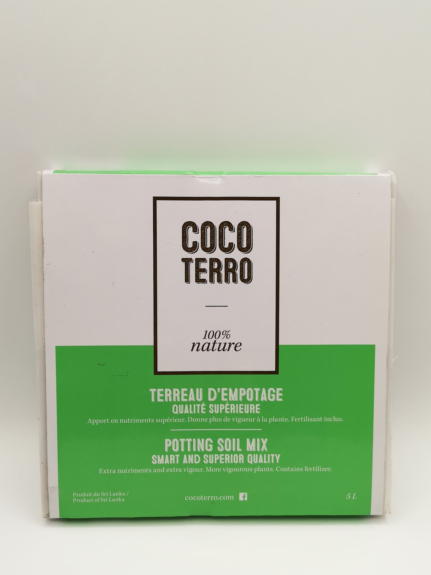 Terreau d'empotage - Coco terreau