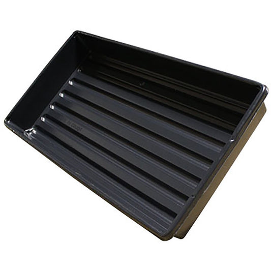 Black tray without hole
